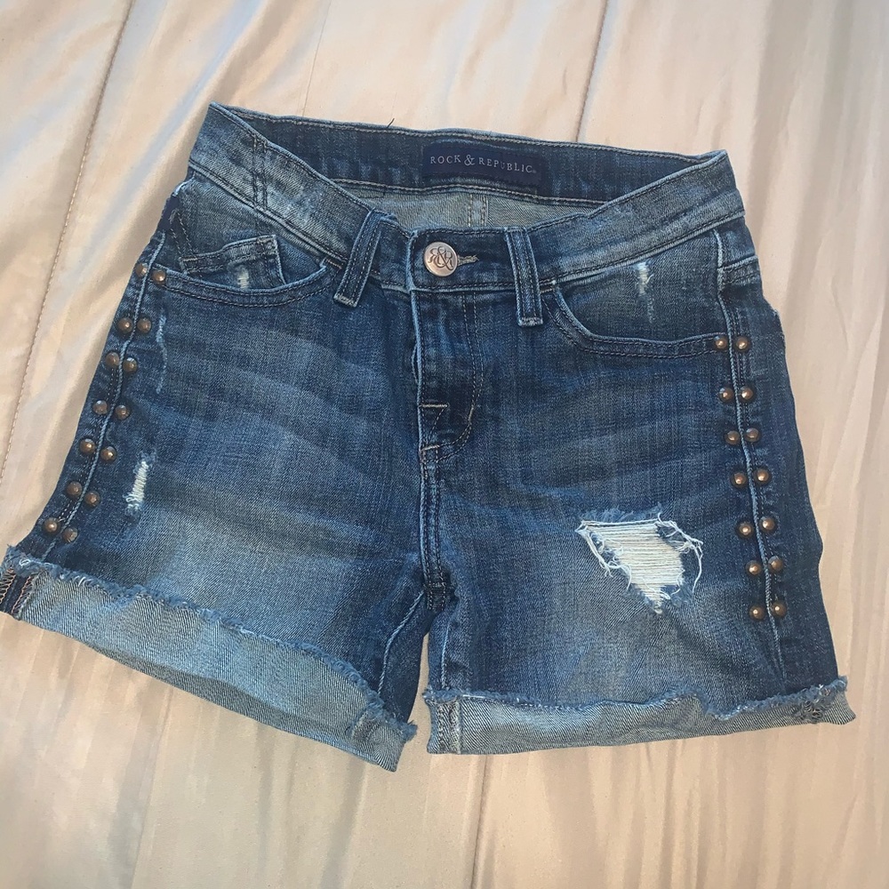Rock and Republic Cuffed Shorts